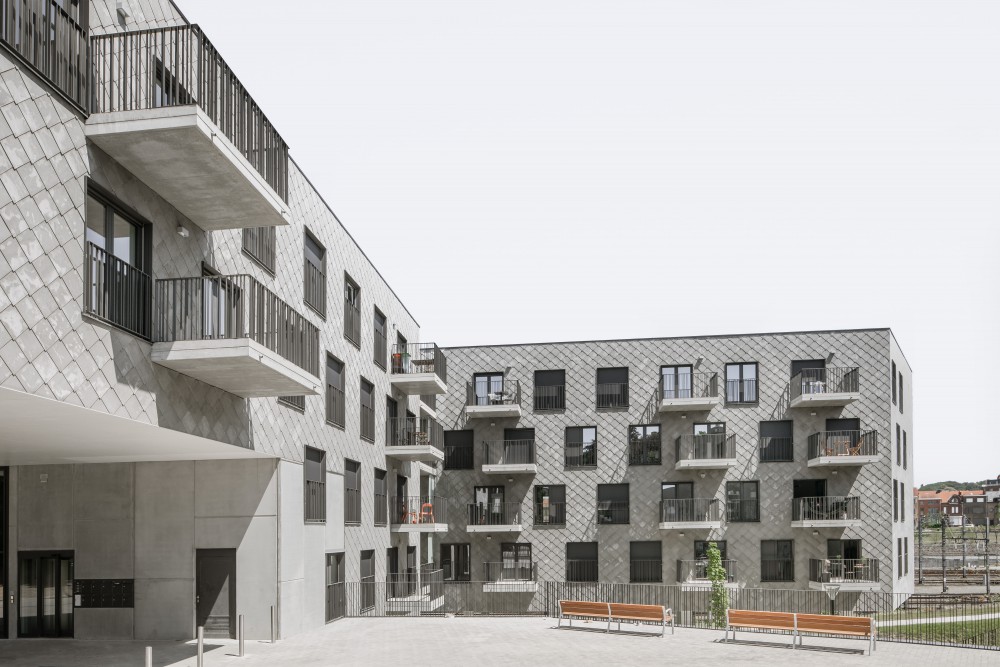 Abscis Architecten - sociaal geaarde starterswoningen - fotografie Jeroen Verrecht