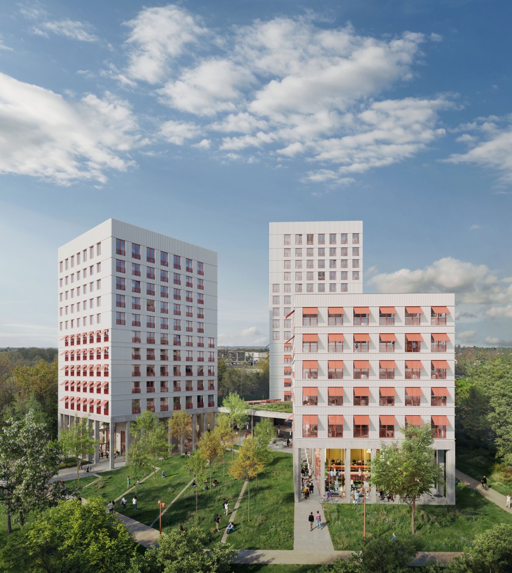 Abscis Architecten - visualisatie Frame