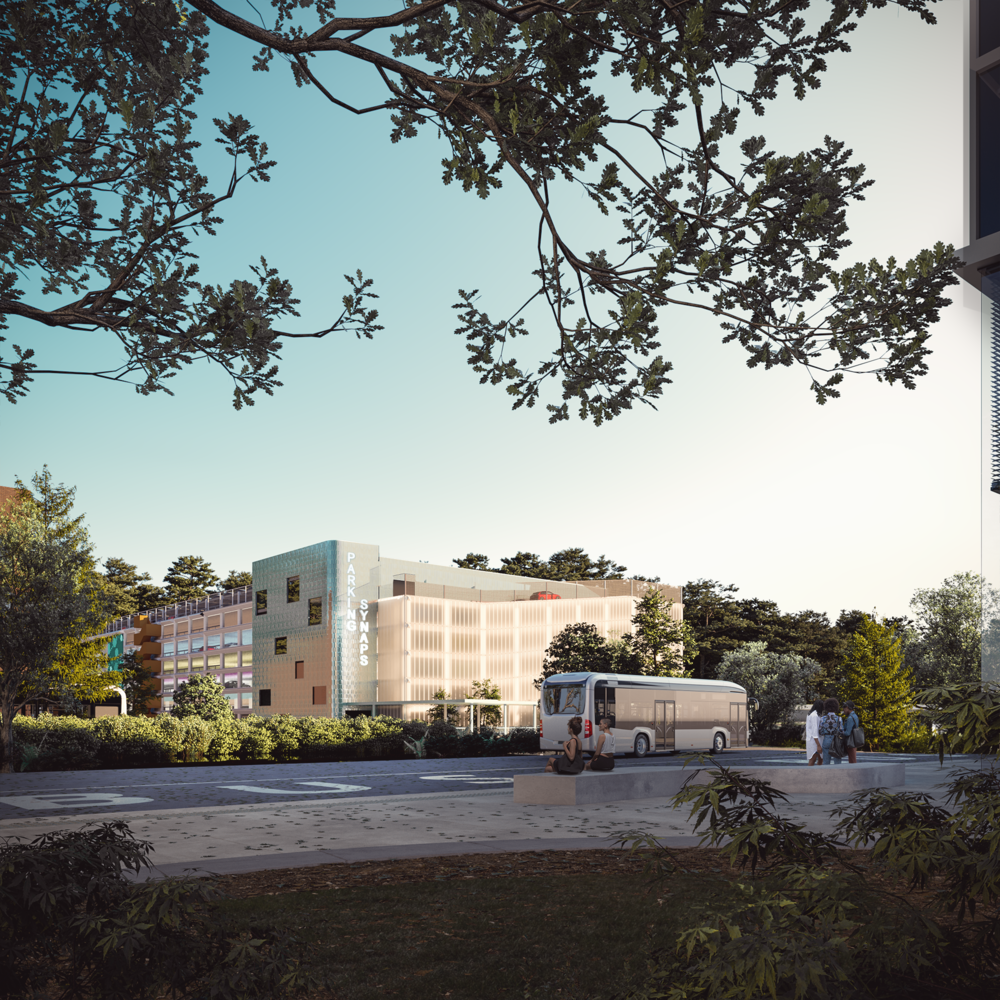 Abscis Architecten - impressie zicht volume 