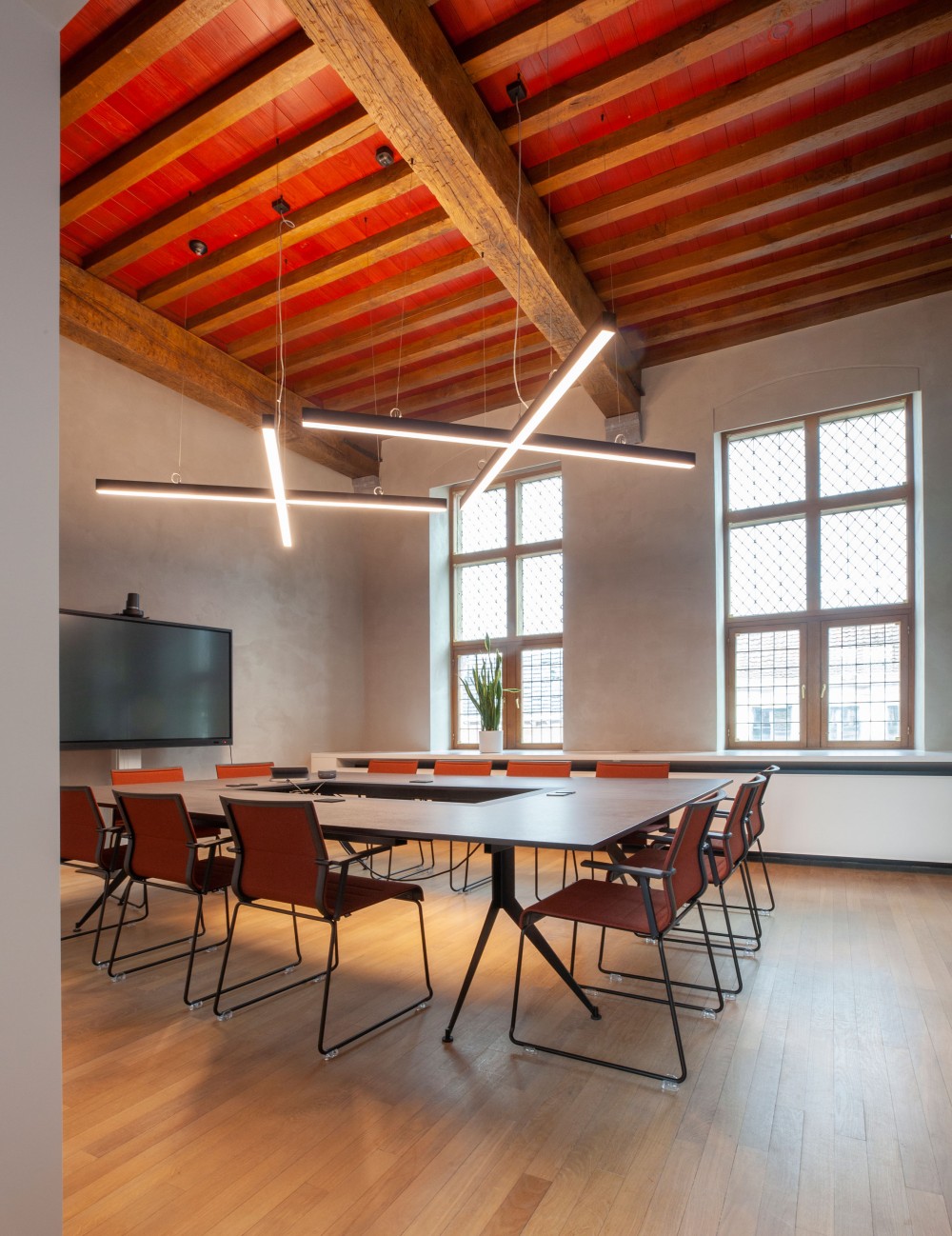 Abscis Architecten - vergaderzaal - foto Philippe van Gelooven