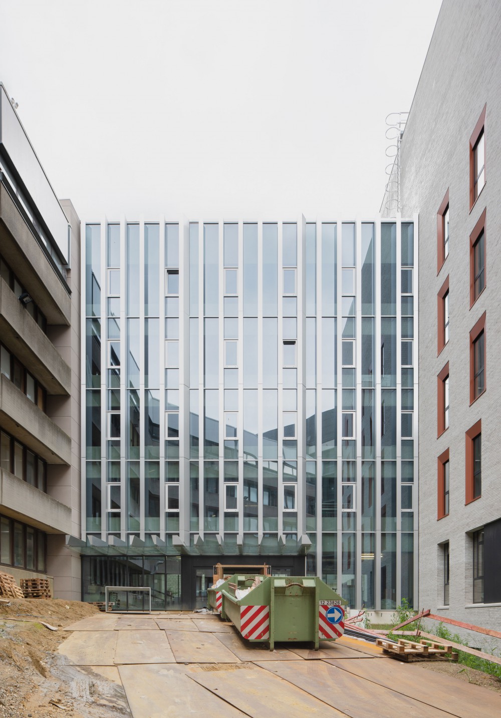 Abscis Architecten - passerelle die de verbinding tussen oud en nieuw maakt (c) Jeroen Verrecht
