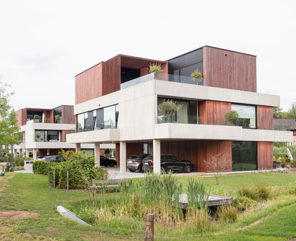 Abscis Architecten - urban villa's van Wisselkouter (fase 2) - foto Michiel De Cleene