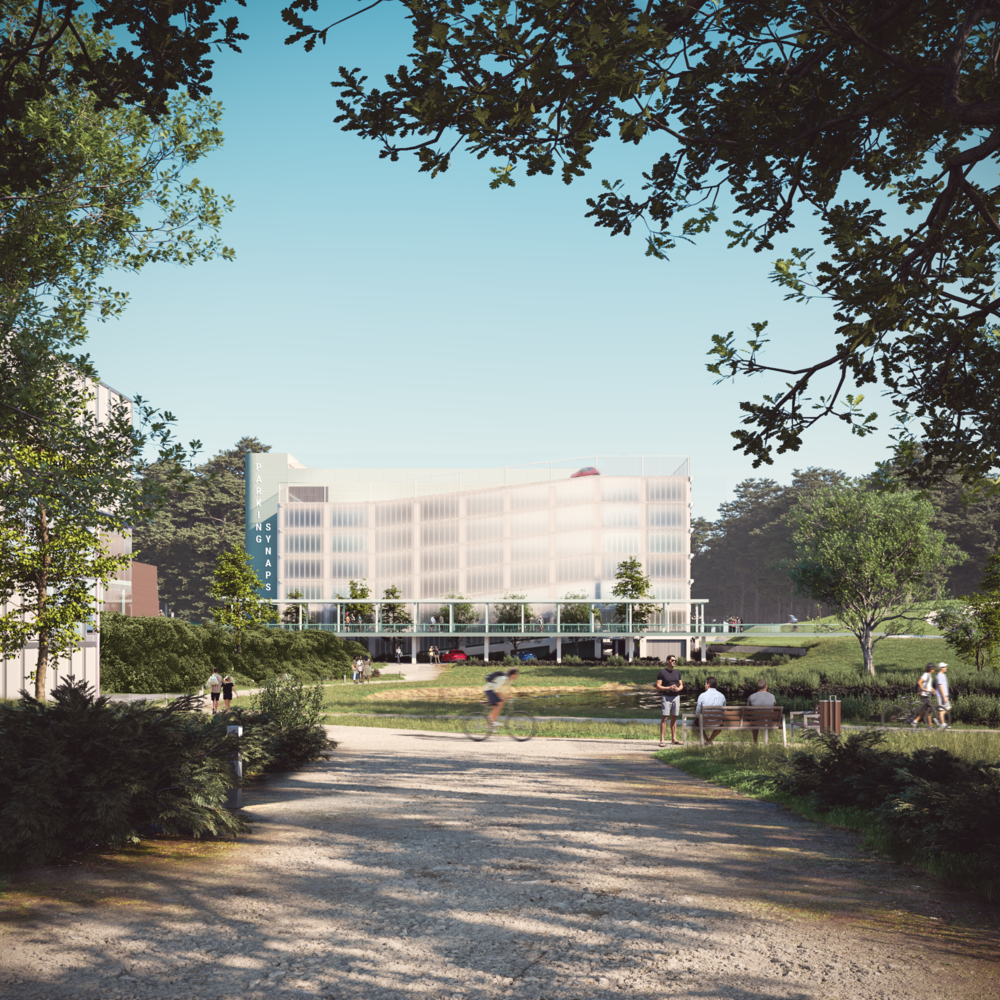 Abscis Architecten - Impressie zicht frontaal