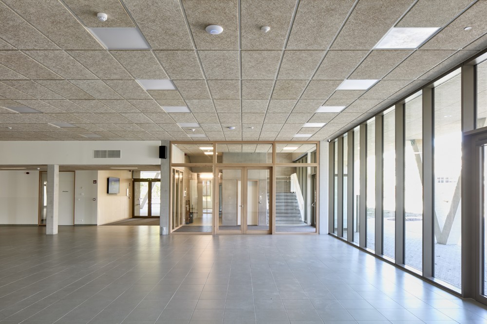 Abscis Architecten - De polyvalente zaal in gebouw G- fotografie Steven Neyrinck