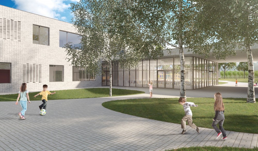 Abscis Architecten - speelplaats lagere school