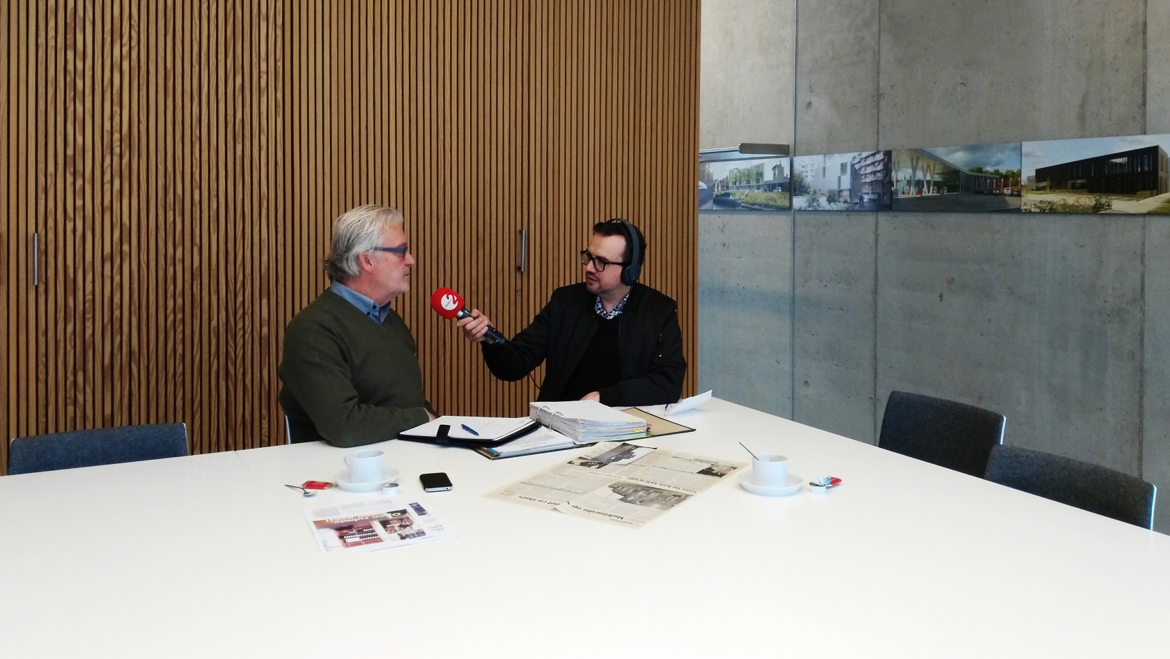 Abscis Architecten - Interview Radio 2 over de herbestemming van het stationsgebouw