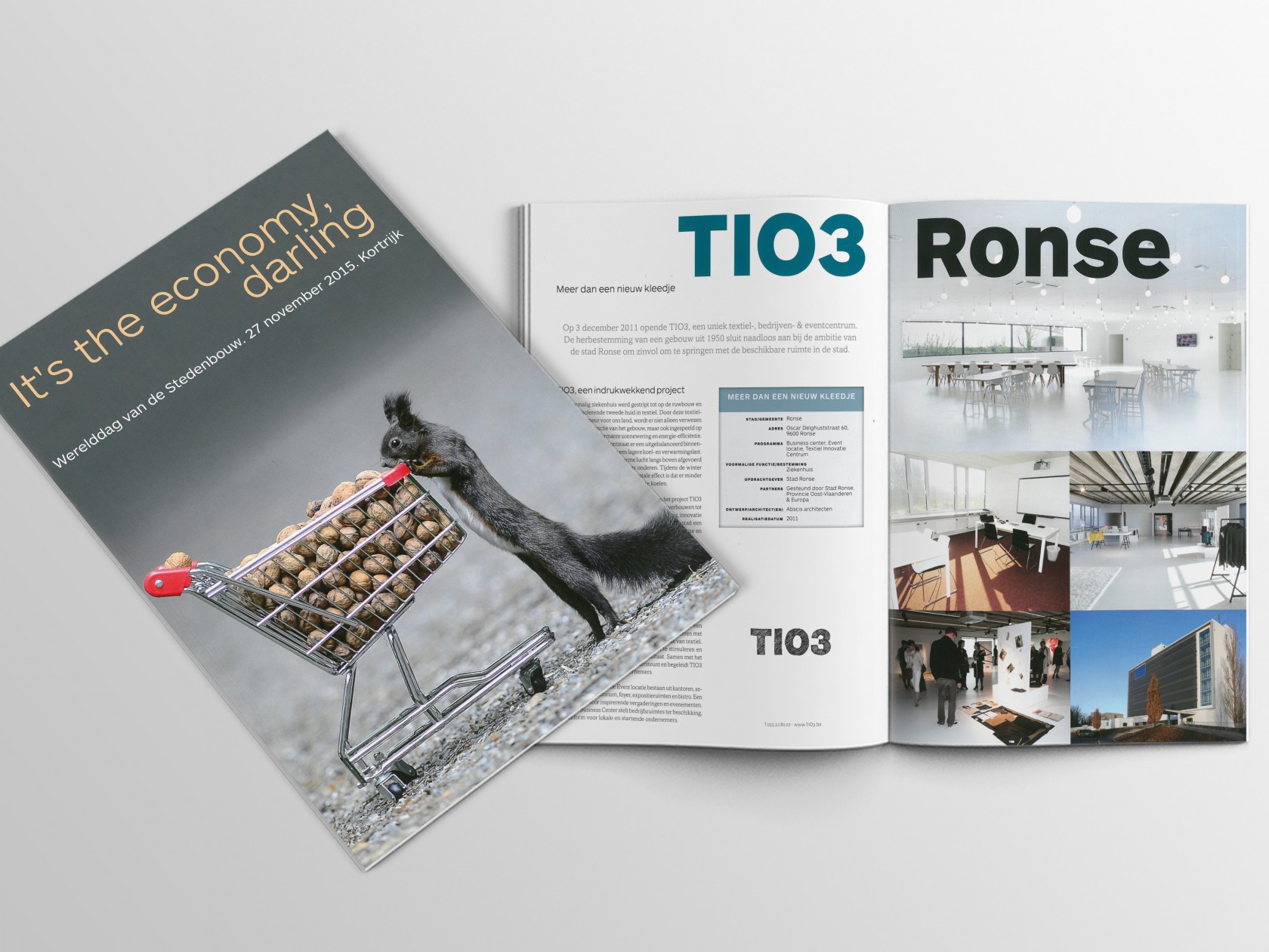 Abscis Architecten - TIO3 Ronse, meer dan een nieuw kleedje