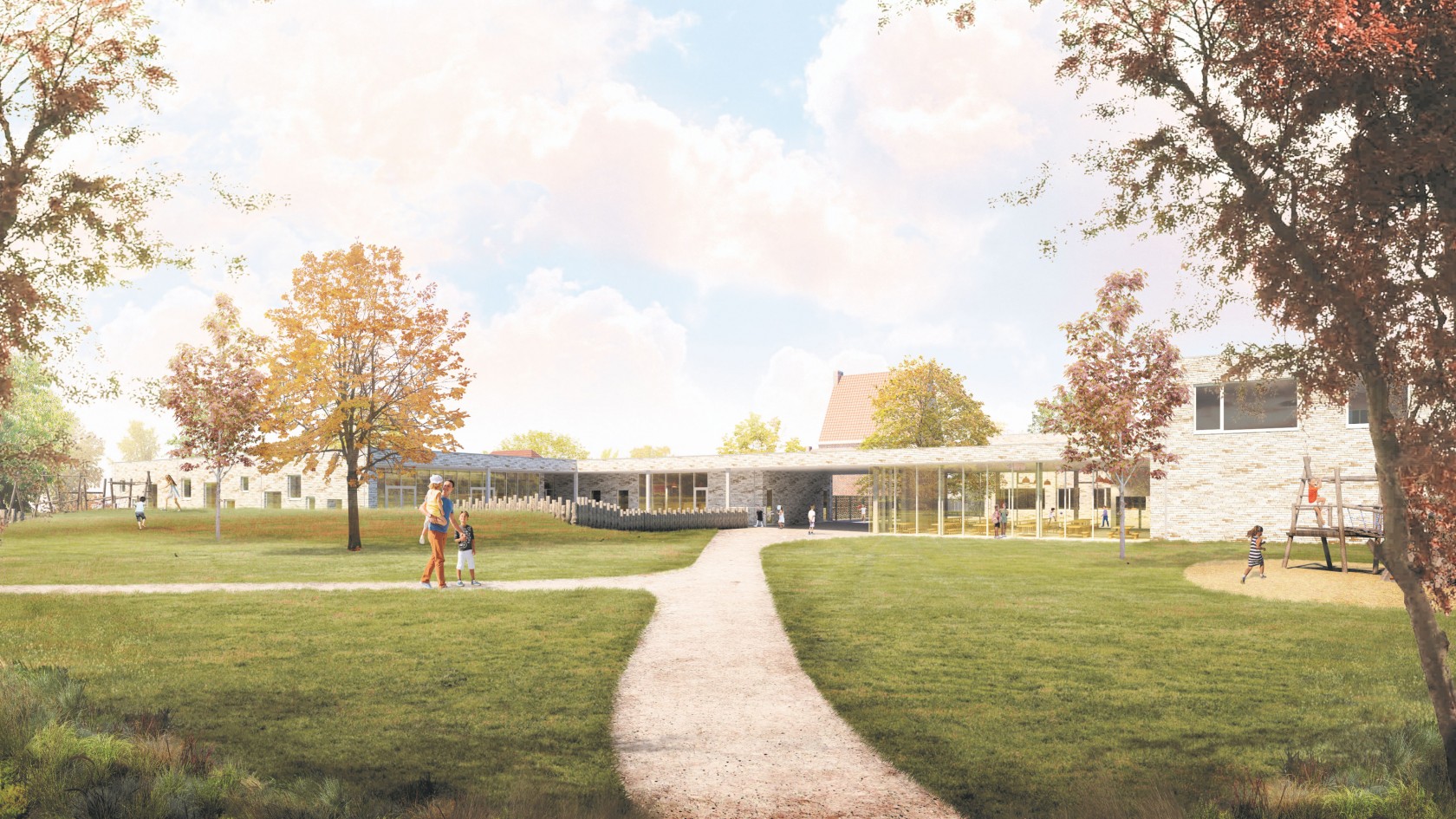 Abscis Architecten - Basisschool De Groene Planeet in Vilvoorde