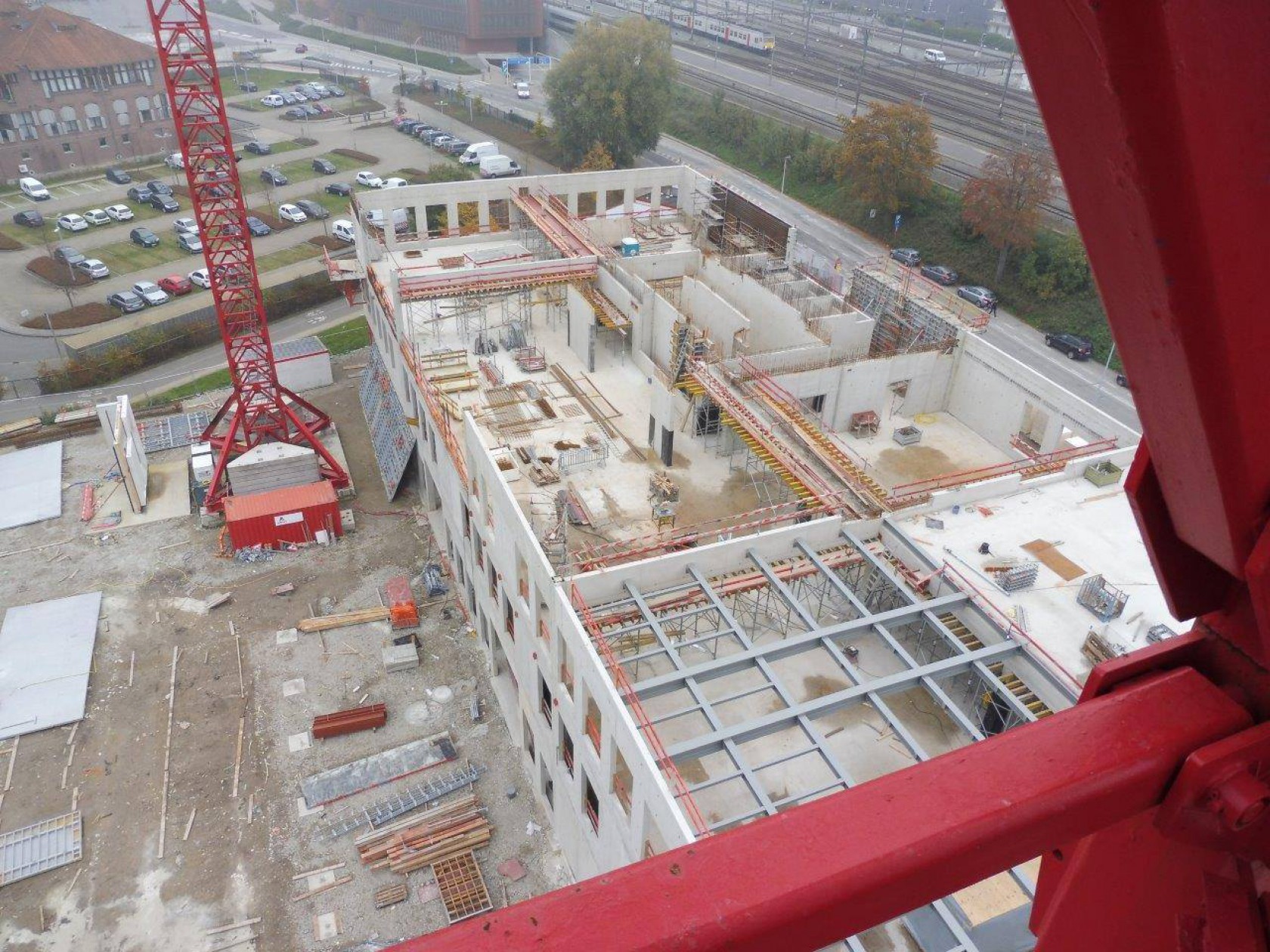 Abscis Architecten - KULAB in volle opbouw - fotografie Artes Depret