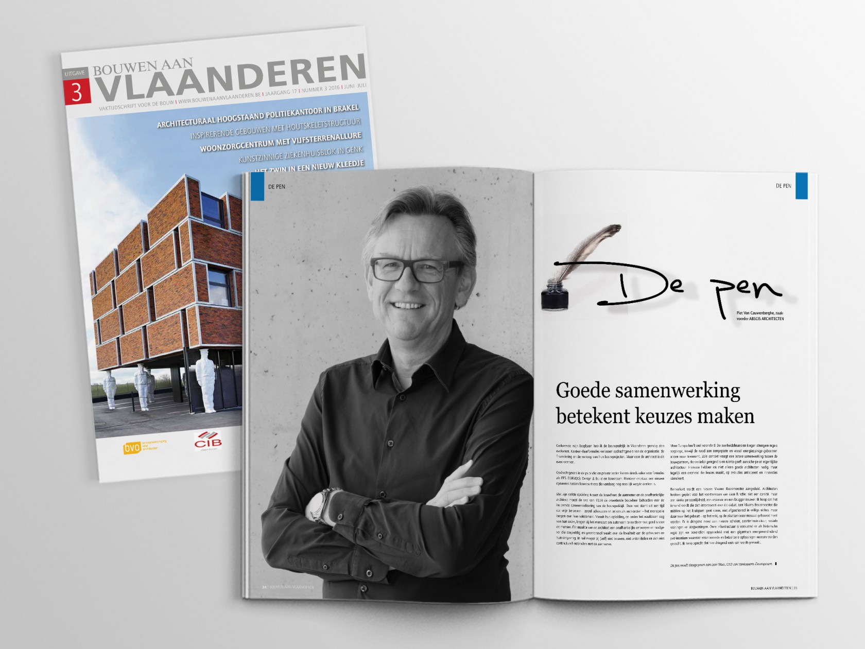 Abscis Architecten - Bouwen aan Vlaanderen - De Pen door Piet Van Cauwenberghe