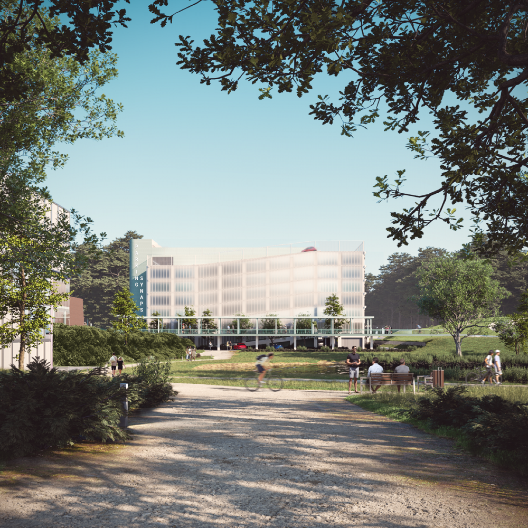 Abscis Architecten - impressie zicht frontaal