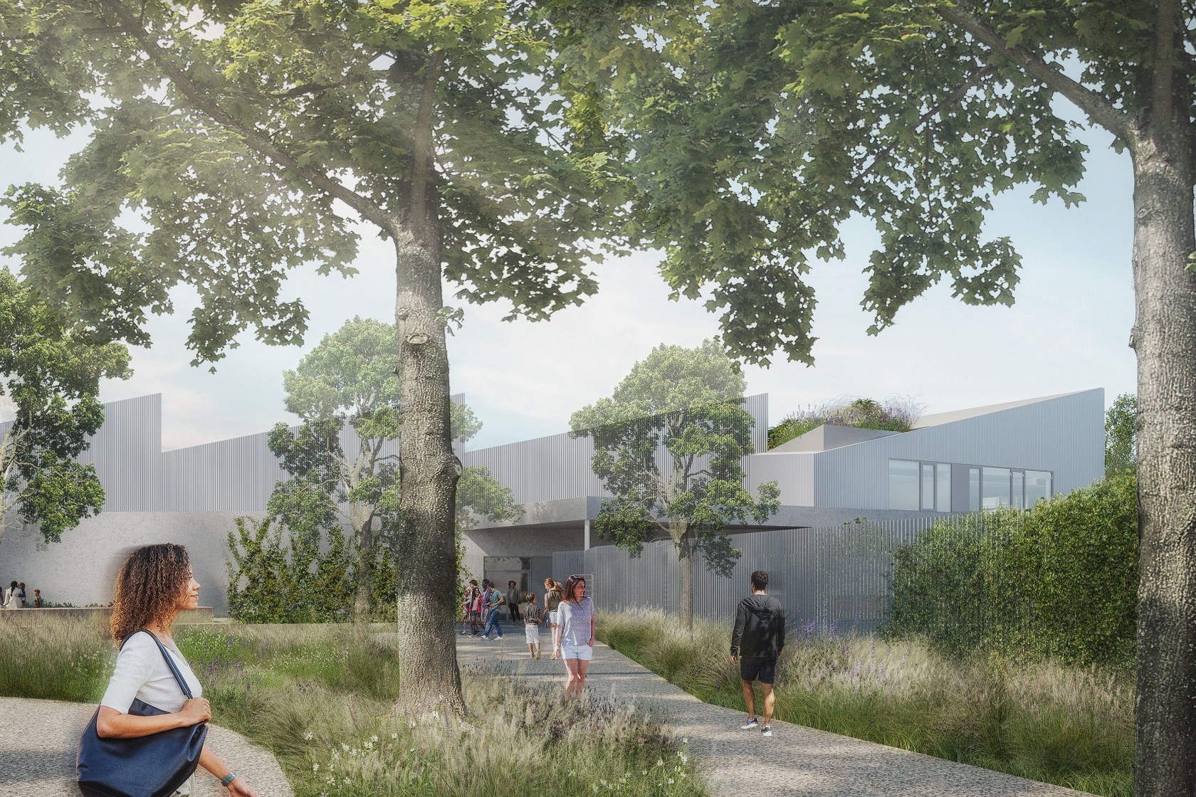 Abscis Architecten - Nieuw inkomgebouw voor het Provinciaal Domein De Ster in Sint-Niklaas
