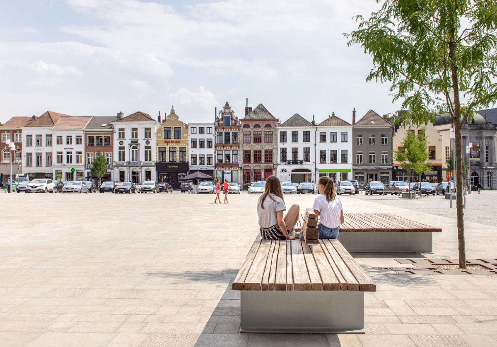 Abscis Architecten - Markt Oudenaarde, een indrukwekkende transformatie - foto Jeroen Verrecht